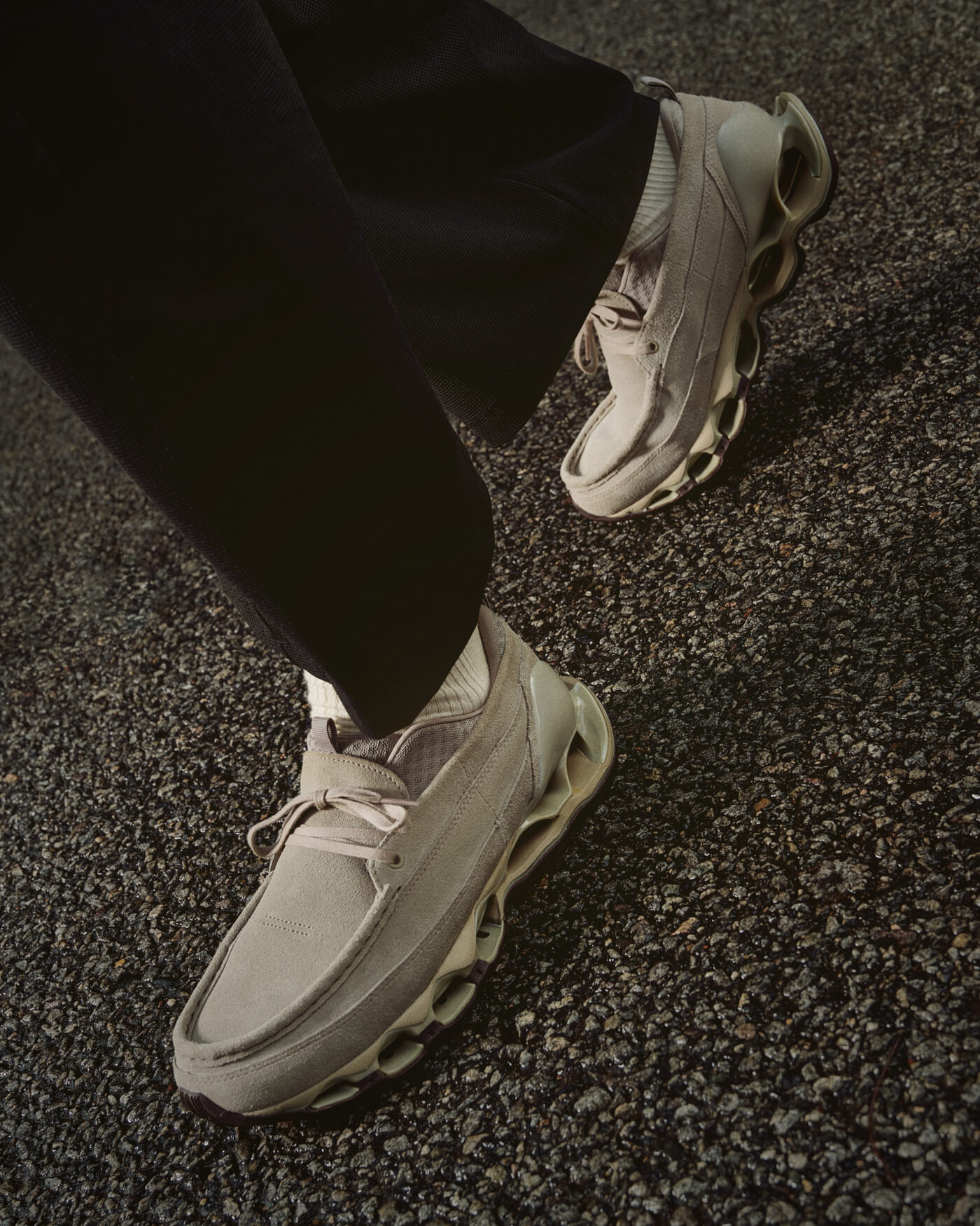 Mizuno releases the Wave Prophecy Moc Suede in Taupe